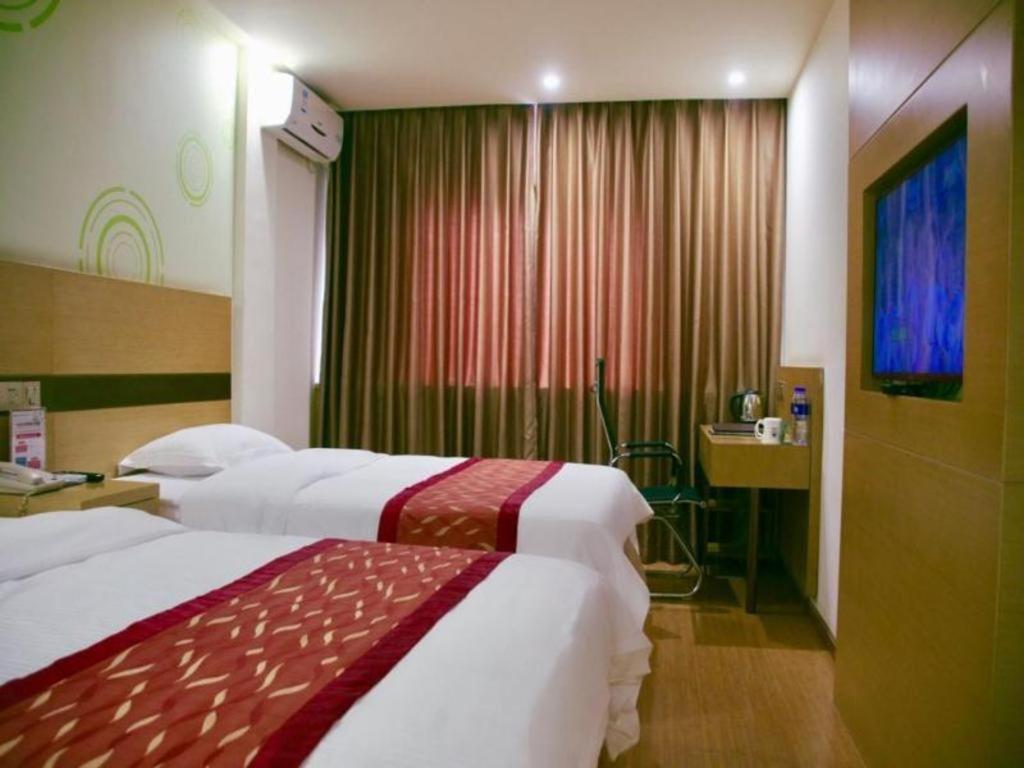 Greentree Inn Zhejiang Ningbo South Railway Station Express Hotel Exterior foto